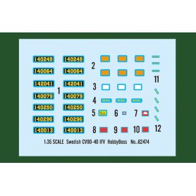 Hobby Boss 1:35 Swedish CV90-40 IFV