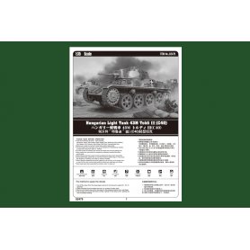 Hobby Boss 1:35 Hungarian Light Tank 43M Toldi III (C40)