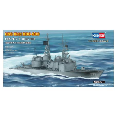 HOBBY BOSS 82507 1/1250 USS Kidd DDG-993