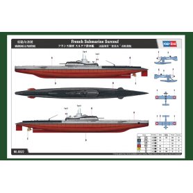 Hobby Boss 1:350 French Submarine Surcouf