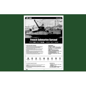 Hobby Boss 1:350 French Submarine Surcouf