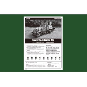 Hobby Boss 1:35 Soviet BA-6 Armor Car
