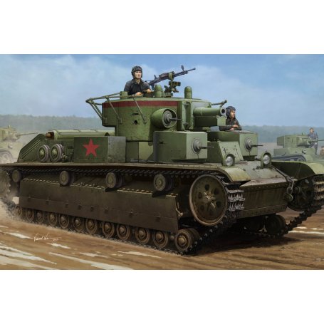 Hobby Boss 83852 T-28 medium tank - Welded