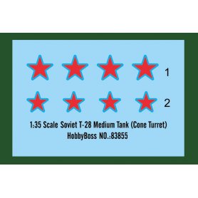 Hobby Boss 83855 T-28 Medium Tank (Cone turret)
