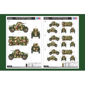 Hobby Boss 83866 Hungarian 39m CSABA Armored car