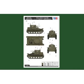 Hobby Boss 1:35 Vickers Medium Tank MK I