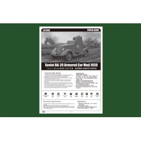 Hobby Boss 1:35 Soviet BA-20 Armored Car Mod.1939 