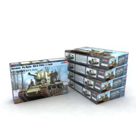 Hobby Boss 1:48 German Pz.Kpfw KV-2 754(r) tank 