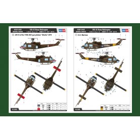 Hobby Boss 1:48 UH-1C Huey Helicopter