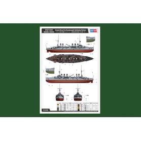 Hobby Boss 1:350 French Navy Pre-Dreadnought Battleship Voltaire