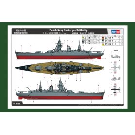 Hobby Boss 1:350 French Navy Dunkerque Battleship 
