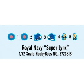 Hobby Boss 1:72 Royal Navy Lynx HMA.8 Super Lynx