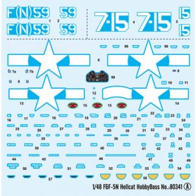 HOBBY BOSS 80341 1/48 F6F-5N Hellcat