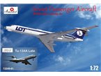 Amodel 1:72 Tupolev Tu-134 LOT / AEROFLOT 