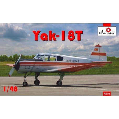 Amodel 4810 Yak-18T Red Aeroflot