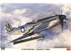 Hasegawa 1:32 North American P-51D Mustang z wyrzutniami rakiet