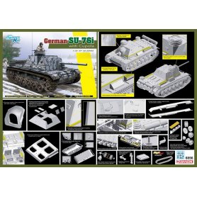 Dragon 1:35 German SU-76i with Cupola