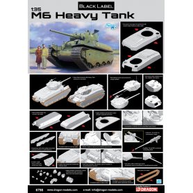 Dragon 1:35 M6 Heavy Tank Black Label Series