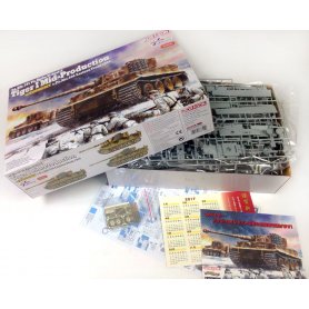 Dragon 1:35 Sd.Kfz.181 Pz.Kpfw.VI Ausf.E Tiger I Mid Production w/Zimmerit s.Pz.Abt.506 Eastern Front 1944