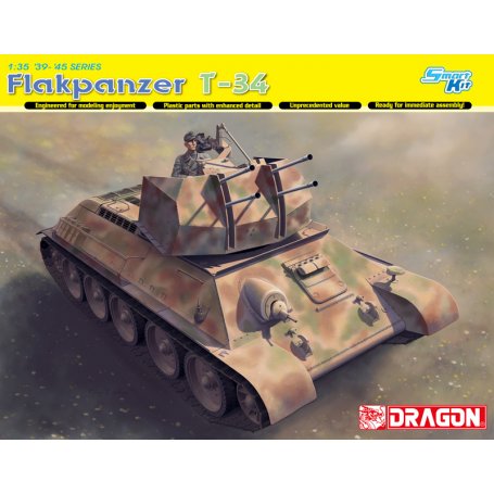 Dragon 6599 1/35 Flakpanzer t-34(r)