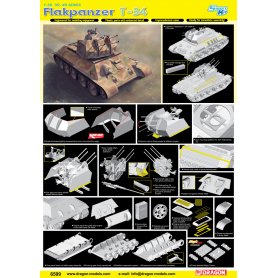 Dragon 1:35 Flakpanzer T-34r - Smart Kit