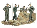 Dragon 1:35 ACHTUNG-JABO! German tank-men / Francja 1944 | 4 figurines |