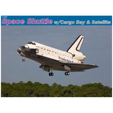 Dragon 11004 Space Shuttle W/Cargo Bay 1/144