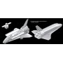 Dragon 1:144 Space Shuttle w/Cargo Bay and Satellit