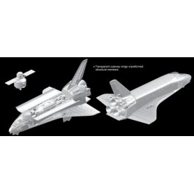 Dragon 11004 Space Shuttle W/Cargo Bay 1/144