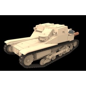 Bronco CB 1:35 Carro Armato L35/c (C.V.33/II Serie) fitted with the Swiss Solothurn S18-1100 20mm anti-tank gun