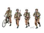 Bronco CB 1:35 BRITISH PARATROOPS IN ACTION - WWII - cz.1 | 4 figurki |