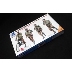 Bronco 1:35 WWII British Paratroops In Action Set A