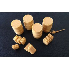 Bronco FB 4020 1:48 German WWII Jerrycans & Oil Drums