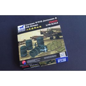 Bronco FB 4020 1:48 German WWII Jerrycans & Oil Drums