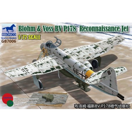 Bronco GB 1:72 Blohm & Voss BV P.178 Reconnaissance Jet 