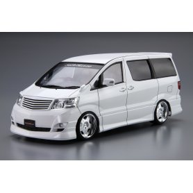 Aoshima 1:24 SILK BLAZE MNH/ANH10/15W ALPHARD 05 (TOYOTA)