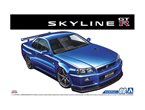 Aoshima 1:24 Nissan BNR34 Skyline GT-R V-spec 02
