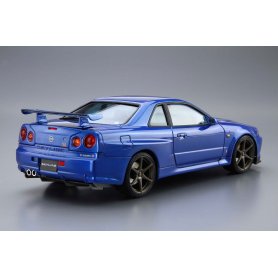 Aoshima 1:24 NISSAN BNR34 SKYLINE GT-R V-specⅡ 02