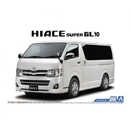 Aoshima 05157 1/24 Toyota Trh200V Hiace Super Gl1