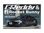 Aoshima 1:24 Toyota 86 12 GREDDY AND ROCKET BUNNY VOLK RACING