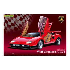 Aoshima 04960 1/24 Lamborghini Wolf Countach Vers