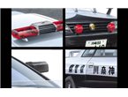 Aoshima 1:24 Patrol cars accessories