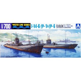 Aoshima 04591 1/700 Submarine I-1 & I-6