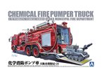 Aoshima 1:72 Chemical fire pumper truck OSAKA MUNICIPAL FIRE DEPARTMENT