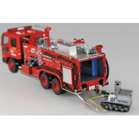 Aoshima 1:72 Chemical Fire Pumper Truck Osa