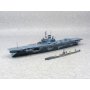 Aoshima 1:700 Aircraft carrier USS Wasp & Submarine IJN I-19