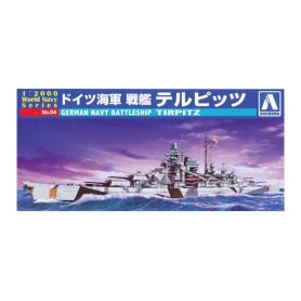 Aoshima 00935 12000 German Navy Tirpitz