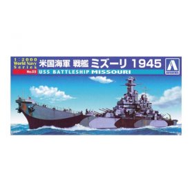 Aoshima 00934 12000 USS Missouri