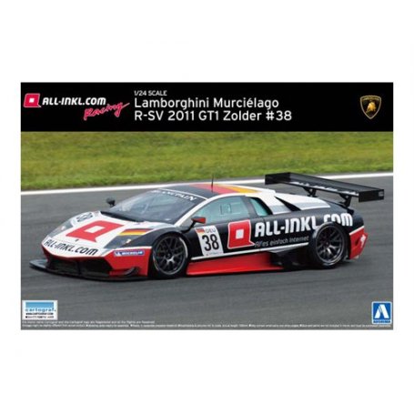 Aoshima 00714 1/24 Lamborghini Murcielago Zold