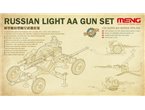 Meng 1:35 RUSSIAN LIGHT AA GUN SET 